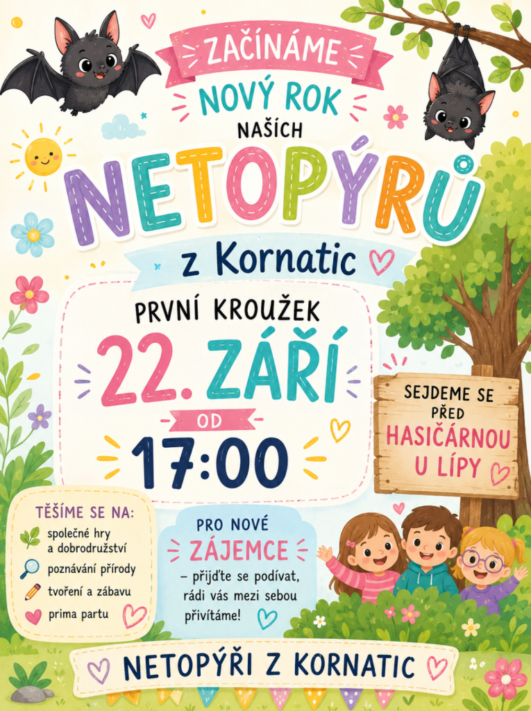 Netopýři z&nbsp;Kornatic - první kroužek 22.9.2026