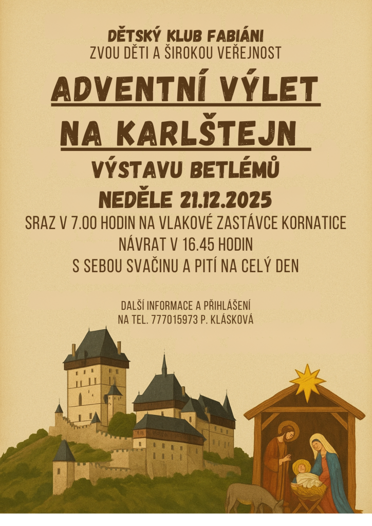 Výlet Karlštejn 2025