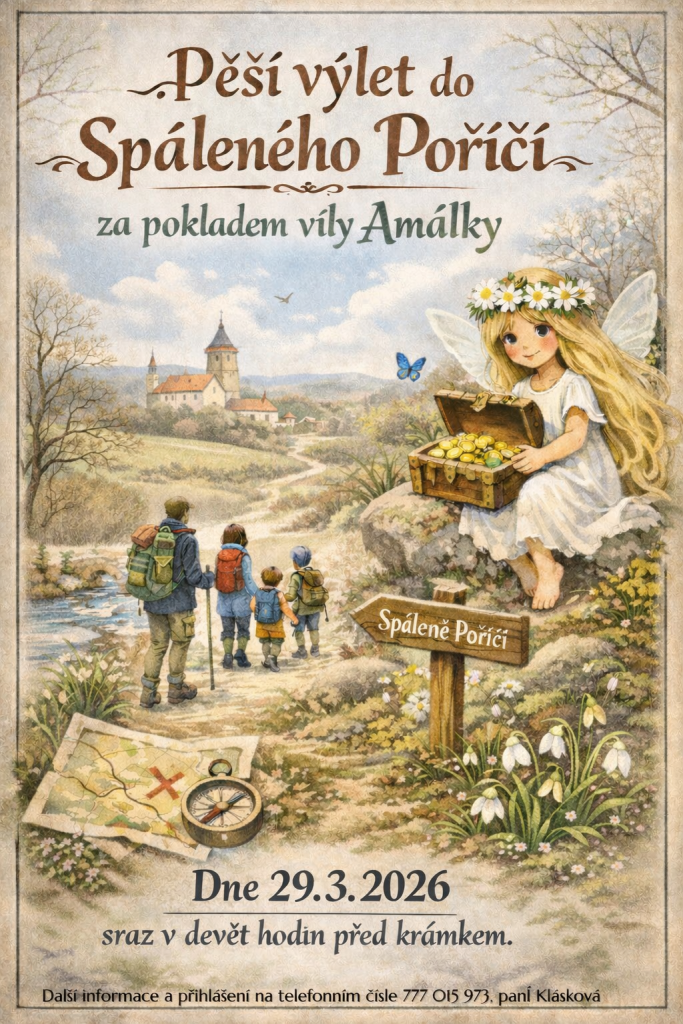 Pěší výlet Kornatice březen 2026