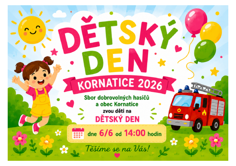 Den dětí Kornatice 6.6.2026