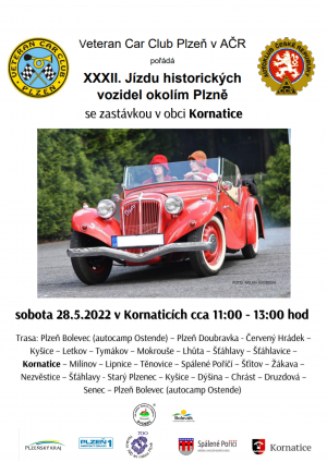 Historická vozidla plakát 2022