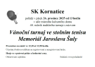 Memoriál Kornatice 2025