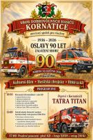 Oslavy SDH 90 let + Pouťová zábava se skupinou Sifon 30.5.2026 